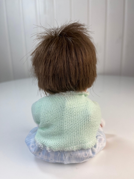 картинка испанские Пупс "Бебетин", 21 см, арт. 12754(брюнет) интернет-магазин TuKiTu.ru